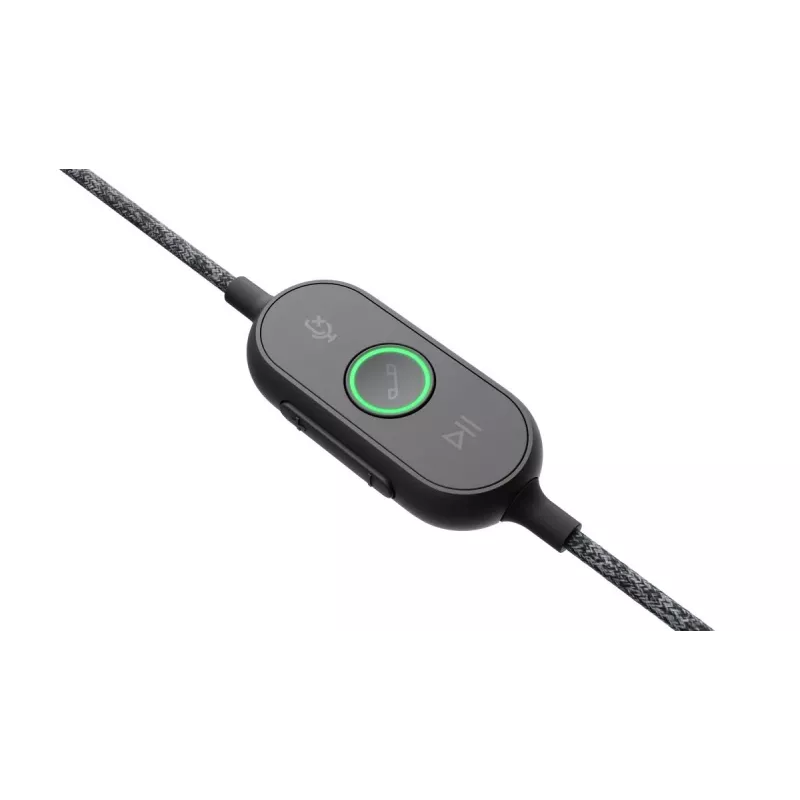 LOGITECH Zone Wired - USB-C / USB-A - Zestaw słuchawkowy - UC Zone - Czarny