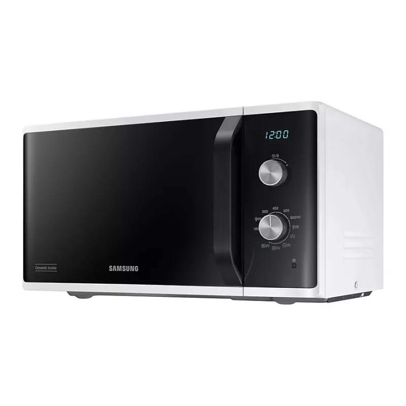 Samsung MG23K3614AW/EG mikrofalówka Biała Mikrofalówka kombinowana do zabudowy 23 L 800 W
