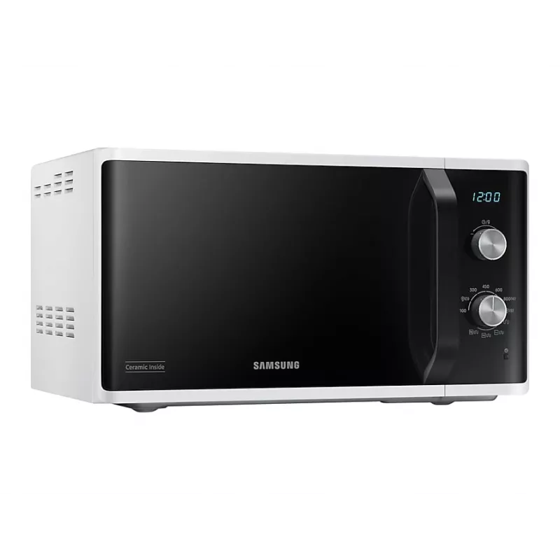Samsung MG23K3614AW/EG mikrofalówka Biała Mikrofalówka kombinowana do zabudowy 23 L 800 W