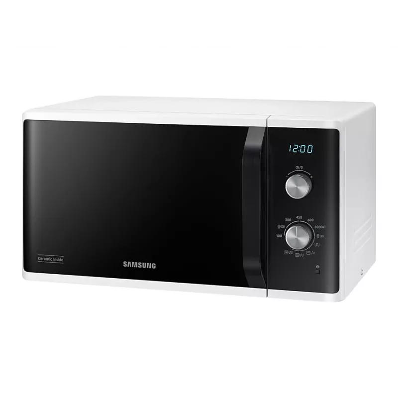 Samsung MG23K3614AW/EG mikrofalówka Biała Mikrofalówka kombinowana do zabudowy 23 L 800 W