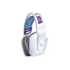 LOGITECH G733 Lightspeed bezprzewodowy zestaw słuchawkowy RGB do gier Biały