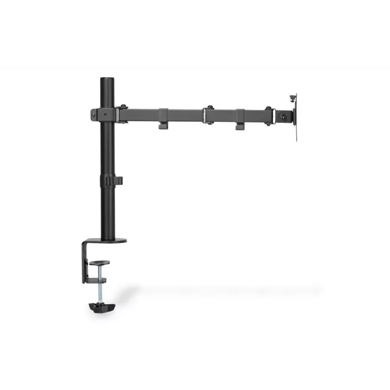 DIGITUS Universal Single Monitor Clamp Mount 17-32in 8kg (max.) Czarny