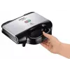 Opiekacz do kanapek Tefal SM1572, 700 W, płyty do pieczenia 230 x 130 mm, stal nierdzewna/czarny