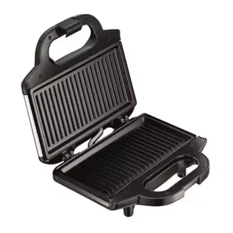 Opiekacz do kanapek Tefal SM1572, 700 W, płyty do pieczenia 230 x 130 mm, stal nierdzewna/czarny