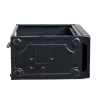 Obudowa PC Akyga AK36BK Micro Tower Czarna — Micro Tower, obsługuje Flex-ATX/Mini-ITX/Micro-ATX, GPU max 25 cm, cooler CPU max 14 cm