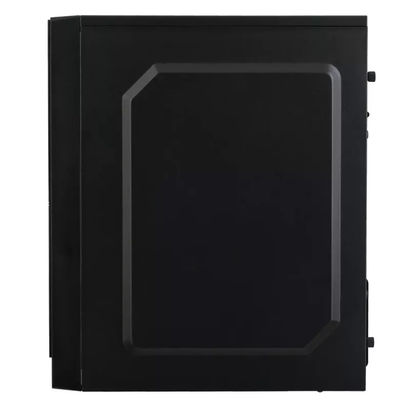 Obudowa PC Akyga AK36BK Micro Tower Czarna — Micro Tower, obsługuje Flex-ATX/Mini-ITX/Micro-ATX, GPU max 25 cm, cooler CPU max 14 cm