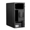 Obudowa PC Akyga AK36BK Micro Tower Czarna — Micro Tower, obsługuje Flex-ATX/Mini-ITX/Micro-ATX, GPU max 25 cm, cooler CPU max 14 cm