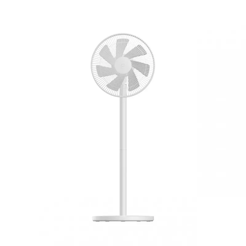 Wentylator stojący Xiaomi Mi Smart Standing Fan 2 Lite PYV4007GL — 35,6 cm 7-łopatkowy, 3 prędkości, 45 W, oscylacja 90°, regulowana wysokość 642–1000 mm, biały