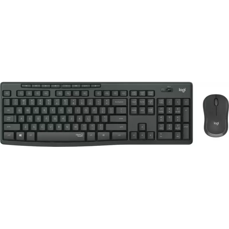 Logitech MK295 Silent Wireless Combo klawiatura RF Wireless QWERTY US International Czarny