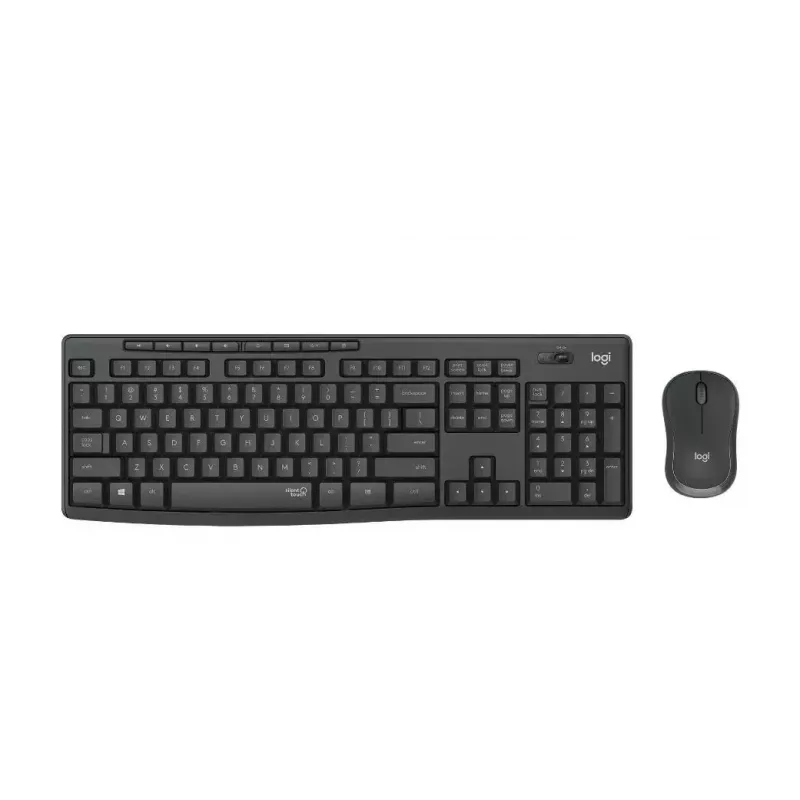 Logitech MK295 Silent Wireless Combo klawiatura RF Wireless QWERTY US International Czarny