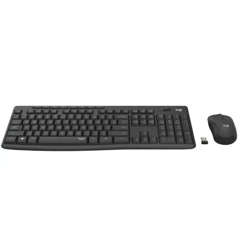 Logitech MK295 Silent Wireless Combo klawiatura RF Wireless QWERTY US International Czarny