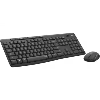 Logitech MK295 Silent Wireless Combo klawiatura RF Wireless QWERTY US International Czarny