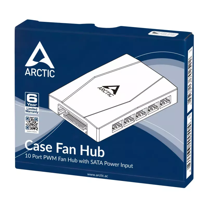 Case Fan Hub ARCTIC ACFAN00175A 10 Port PWM z zasilaniem SATA