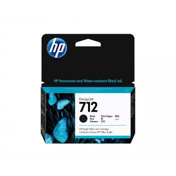HP 712 38-ml Czarny DesignJet wkład atramentowy