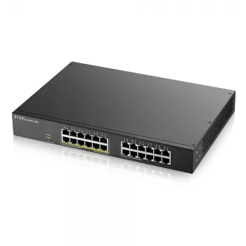 Zyxel GS1900-24EP Zarządzalny L2 Gigabit Ethernet (10/100/1000) Power over Ethernet (PoE) Czarny