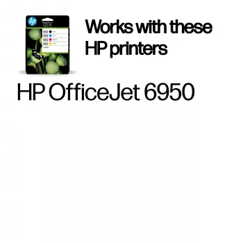 HP 903 4-pak oryginalnych wkładów atramentowych Black/Cyan/Magenta/Yellow