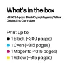 HP 903 4-pak oryginalnych wkładów atramentowych Black/Cyan/Magenta/Yellow