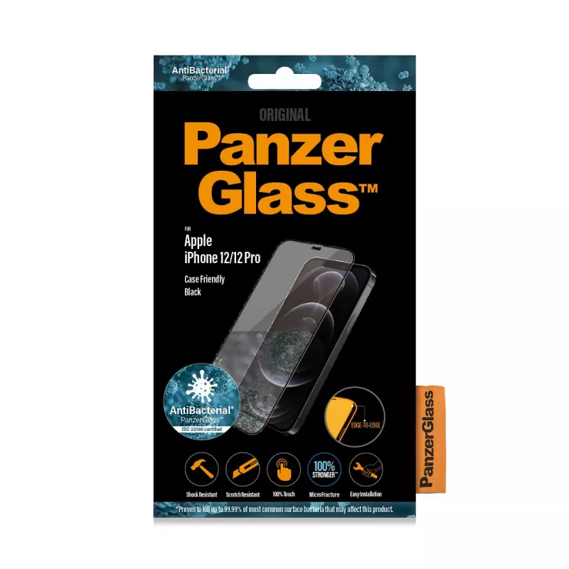 PanzerGlass ® Szkło ochronne iPhone 12 | 12 Pro | Edge-to-Edge