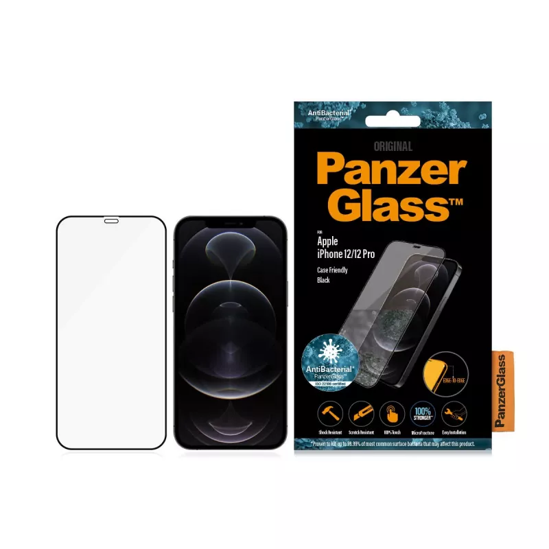PanzerGlass ® Szkło ochronne iPhone 12 | 12 Pro | Edge-to-Edge