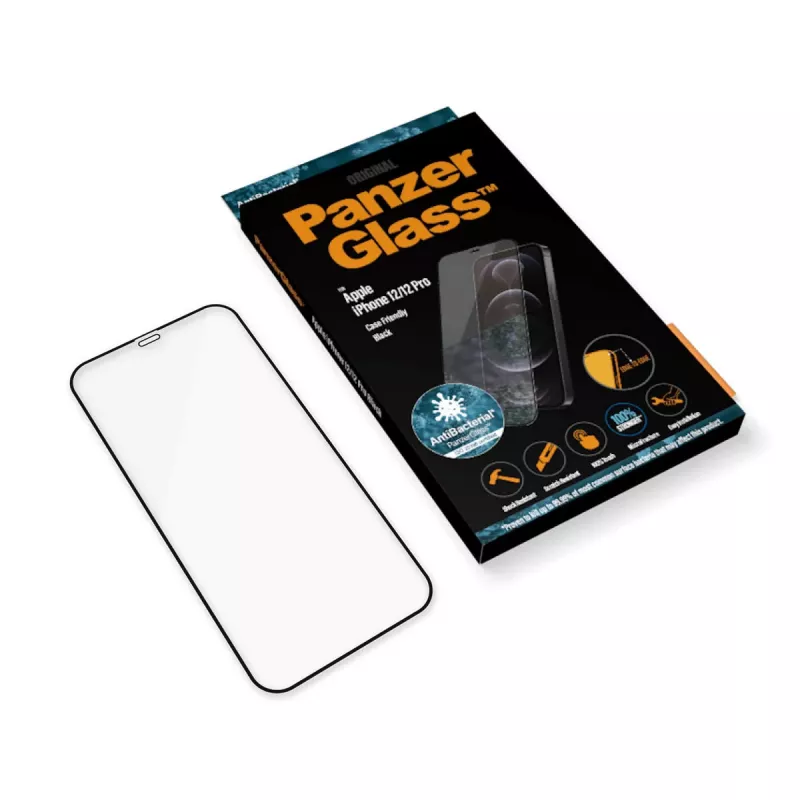 PanzerGlass ® Szkło ochronne iPhone 12 | 12 Pro | Edge-to-Edge