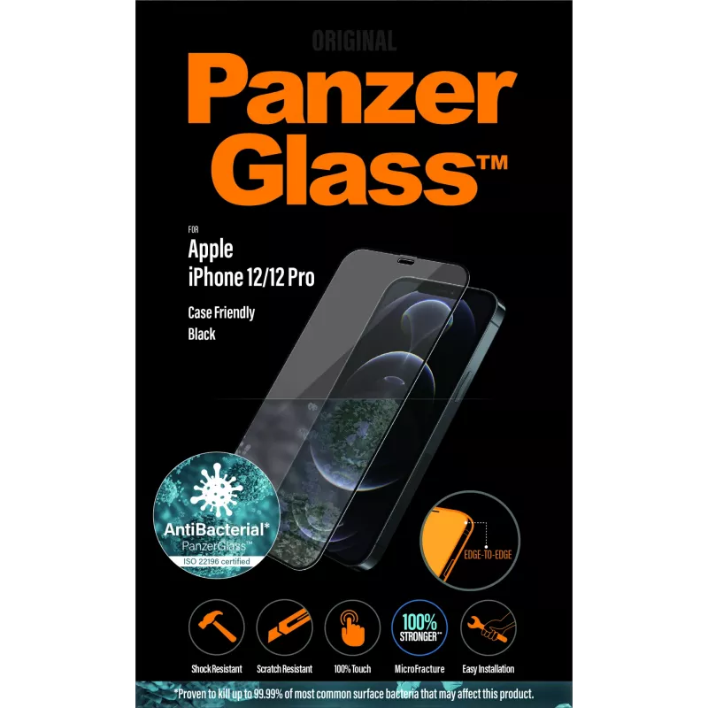 PanzerGlass ® Szkło ochronne iPhone 12 | 12 Pro | Edge-to-Edge