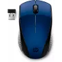 Mysz bezprzewodowa HP 220 (Lumiere Blue), oburęczna, RF, niebieska