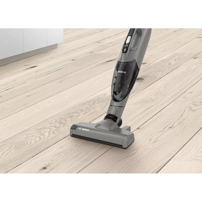 Bosch Serie 2 BBHF214G odkurzacz ręczny/szczotka elektryczna 2-w-1 odkurzacz ręczny Akumulatorowy Suchy Bezworkowy Szary