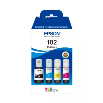 Cartridge Epson 102 4er-Pack Czarny + color T03R6 C13T03R640