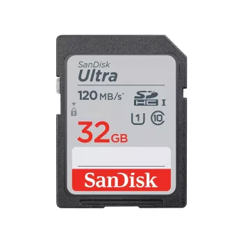WESTERN DIGITAL SanDisk Ultra 32GB SDHC karta pamięci klasa 10 UHS-I 120MB/s (SDSDUN4-032G-GN6IN)
