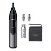 Philips Seria 3000 Trymer do nosa, uszu i brwi NT3650/16 zmywalny, z 2 nasadkami grzebieniowymi