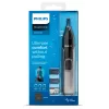 Philips Seria 3000 Trymer do nosa, uszu i brwi NT3650/16 zmywalny, z 2 nasadkami grzebieniowymi