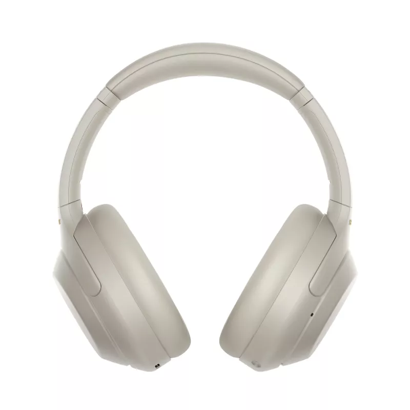 Sony WH-1000XM4 Zestaw słuchawkowy Przewodowy i bezprzewodowy Nagłowny Rozmowy/Muzyka USB Type-C Bluetooth Srebrny