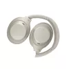 Sony WH-1000XM4 Zestaw słuchawkowy Przewodowy i bezprzewodowy Nagłowny Rozmowy/Muzyka USB Type-C Bluetooth Srebrny