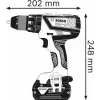 Bosch Akku-Bohrschrauber 12 V Li-Ion 1300 RPM Czarny, Niebieski, Czerwony