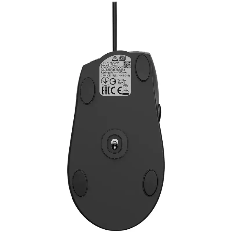 LOGITECH Advanced Corded mysz M500s USB Czarny