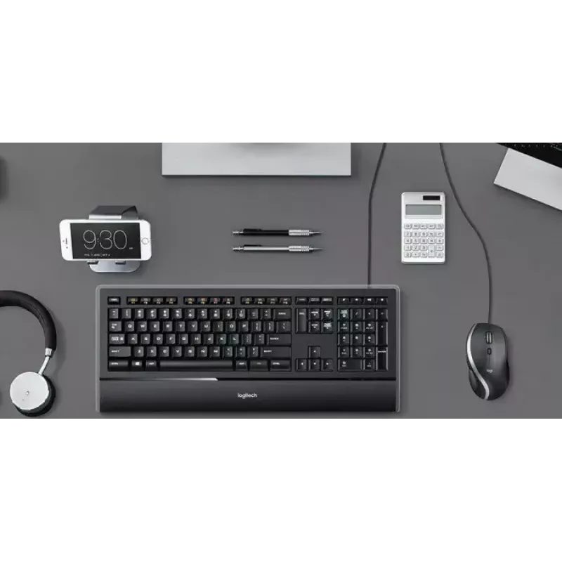 LOGITECH Advanced Corded mysz M500s USB Czarny