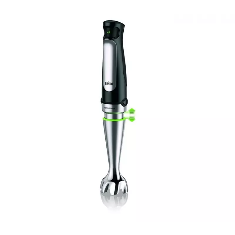 Braun MultiQuick 7 MQ 7045X 1,25 L Blender ręczny 1000 W Czarny, Stal nierdzewna