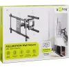 Uchwyt ścienny Goobay TV Pro FULLMOTION (XL) 60 kg 43–100 cali