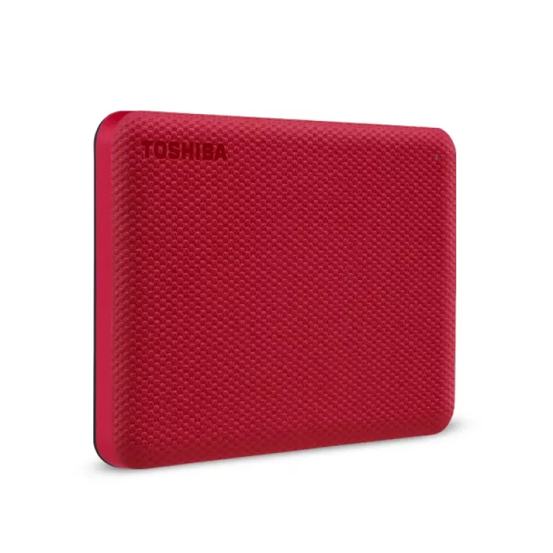 Zewnętrzny dysk twardy TOSHIBA Canvio Advanced 2.5in 4TB USB 3.2 Gen 1 Czerwony