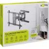 Uchwyt ścienny Goobay Pro FULLMOTION (L) 60 kg 37–70 cali