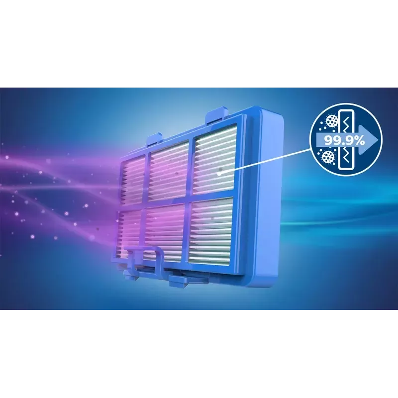 Odkurzacz workowy Philips XD3110/09 — 900 W, 3 L worek na kurz, filtracja HEPA, teleskopowa rura metalowa