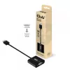CLUB3D CAC-1302 adapter kabla wideo 0.5 m HDMI Type A (Standard) VGA (D-Sub) Czarny