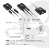 CLUB3D CAC-1302 adapter kabla wideo 0.5 m HDMI Type A (Standard) VGA (D-Sub) Czarny