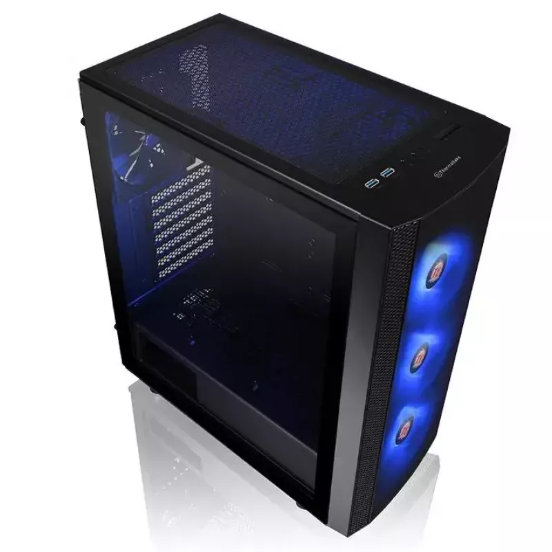 Obudowa PC Thermaltake Versa J25 TG RGB Midi Tower Czarny
