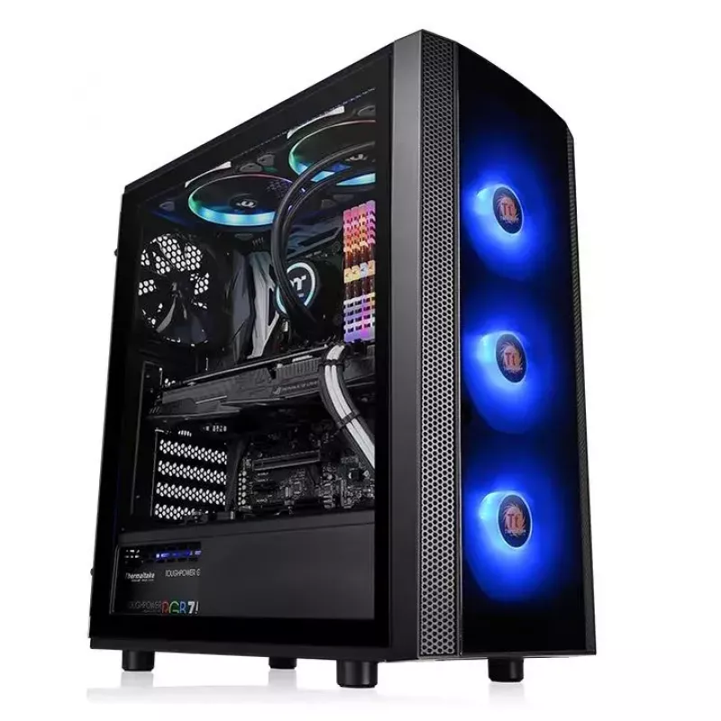 Obudowa PC Thermaltake Versa J25 TG RGB Midi Tower Czarny