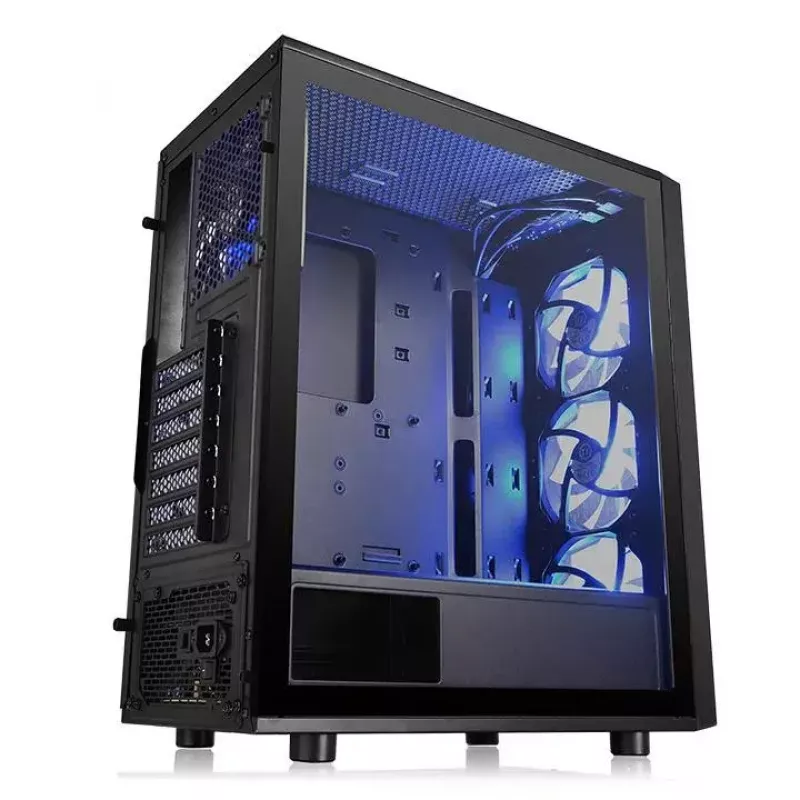 Obudowa PC Thermaltake Versa J25 TG RGB Midi Tower Czarny
