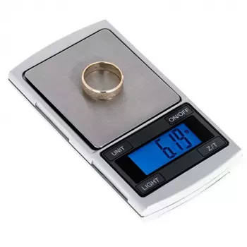 Precision scale Adler AD 3168, 100 g capacity, 0.01 g accuracy, srebrny, portable