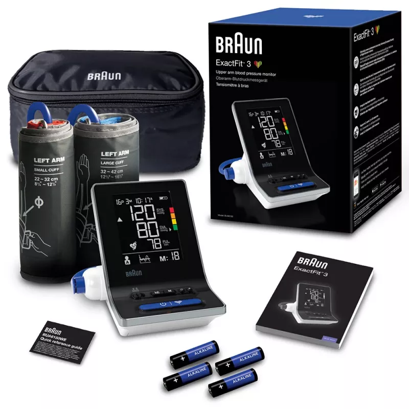 Braun ExactFit 3 na ramię Automatyczny dla 2 użytkowników