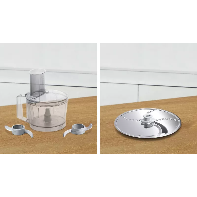 Robot kuchenny Bosch MCM3100W — 800 W, misa 2,3 l, 2 prędkości, turbo, biały