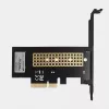 AXAGON ECO PCEM2-N PCIE NVME M.2 Adapter Wewnętrzny Adapter PCI-Express x4 do podłączenia dysku SSD NVMe M.2 do komputera